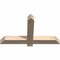 Ekena Millwork Eugene Smooth Timber Gable Bracket, Douglas Fir, 36"W x 21"H x 3 1/2"D x 3 1/2"F, 14/12 Pitch GBW036X21X0404EUG00SDF - alternate 2